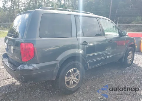 2005 Honda Pilot Ex-L from USA, damaged, VIN 2HKYF18795H552311